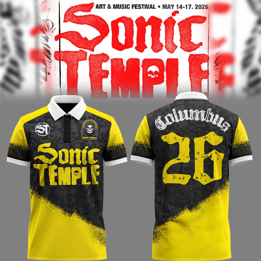 Limited Edition Sonic Temple Festival 2026 Polo