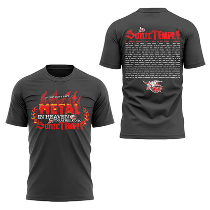 Limited Edition Sonic Temple Festival 2026 Tshirt