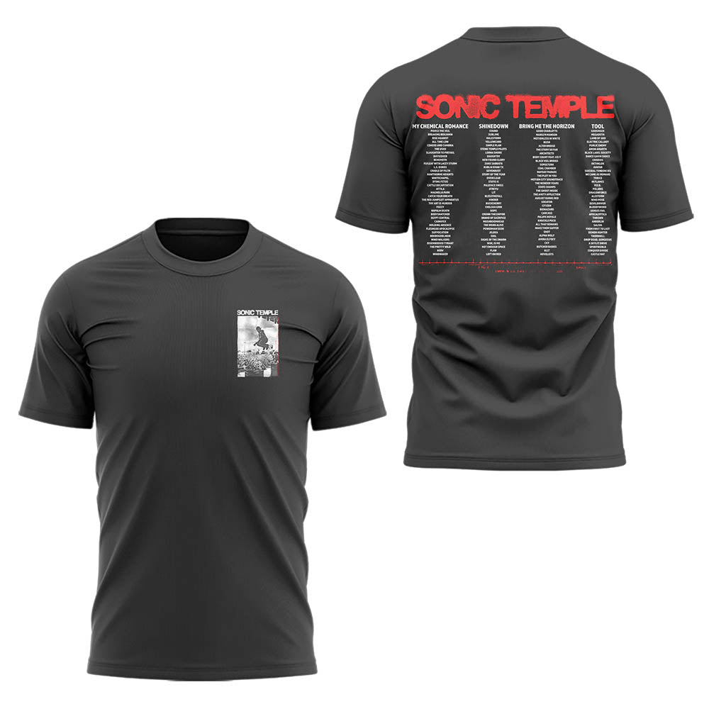 Limited Edition Sonic Temple Festival 2026 Tshirt