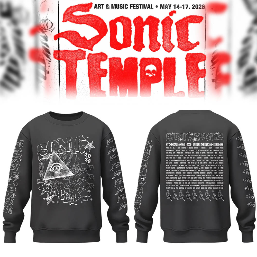 Limited Edition Sonic Temple Festival 2026 Sweatshirt
