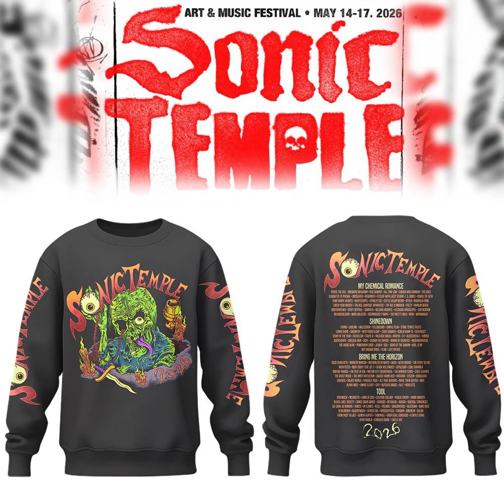 Limited Edition Sonic Temple Festival 2026 Sweatshirt