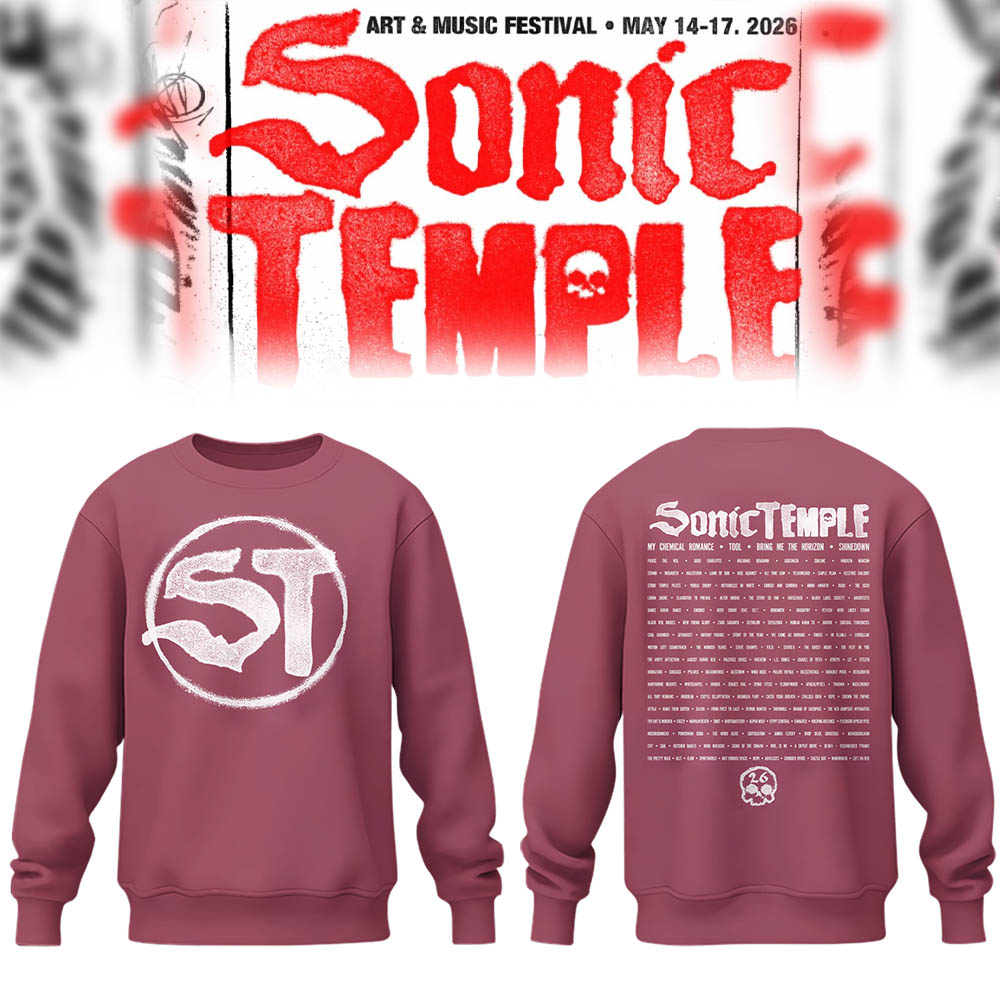 Limited Edition Sonic Temple Festival 2026 Sweatshirt