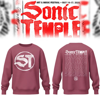 Limited Edition Sonic Temple Festival 2026 Sweatshirt