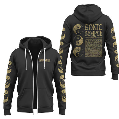 Limited Edition Sonic Temple Festival 2026 Zip Hoodie