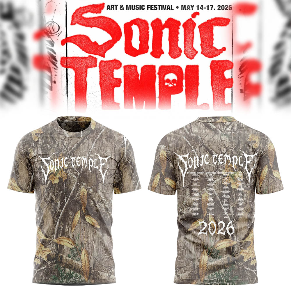 Limited Edition Sonic Temple Festival 2026 Tshirt