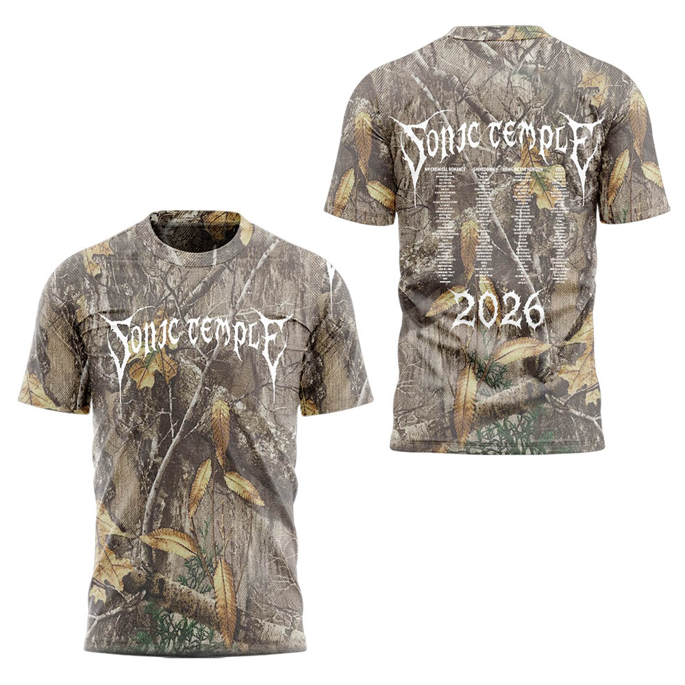 Limited Edition Sonic Temple Festival 2026 Tshirt
