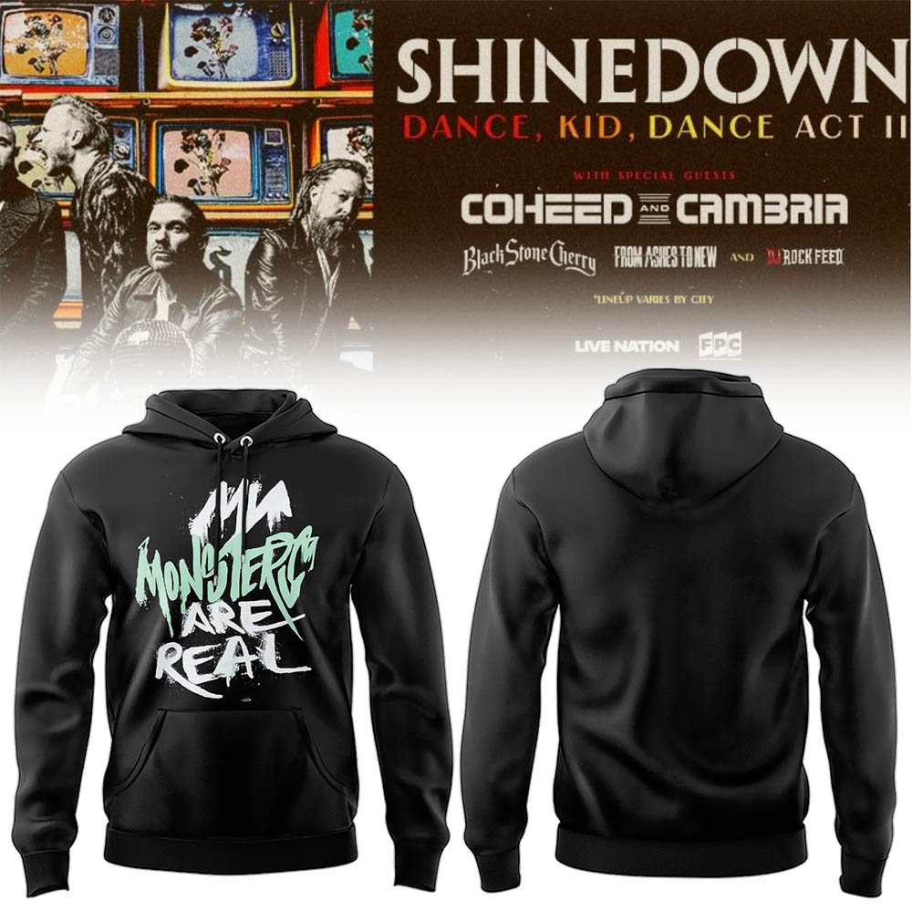 Limited Edition SHINEDOWN “Dance, Kid, Dance Act II Tour” 2026 Hoodie