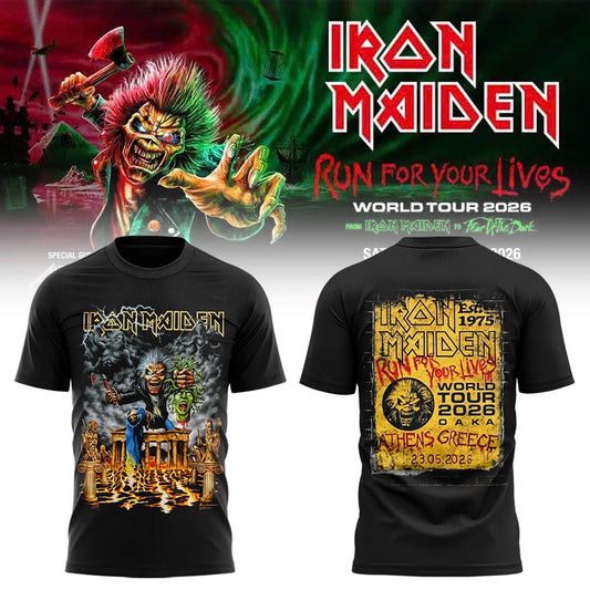 Limited Edition Run For Your Lives 2026 At Athens, Greece Shirt-LL260523030