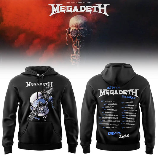 Limited Edition European Dates for Their 2026 Farewell Tour Hoodie