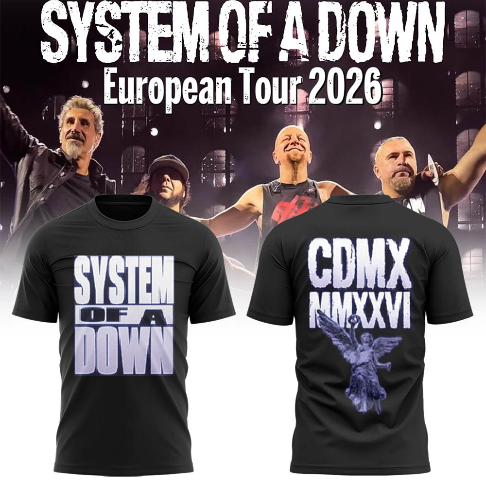 Limited Edition SOAD-MEX Tour 2026 Tshirt