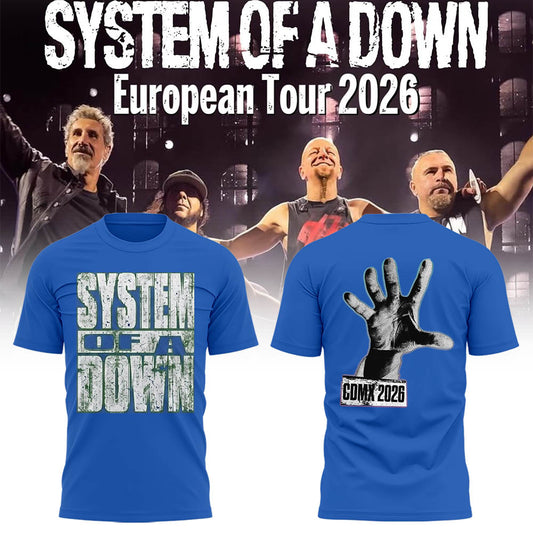 Limited Edition SOAD-MEX Tour 2026 Tshirt