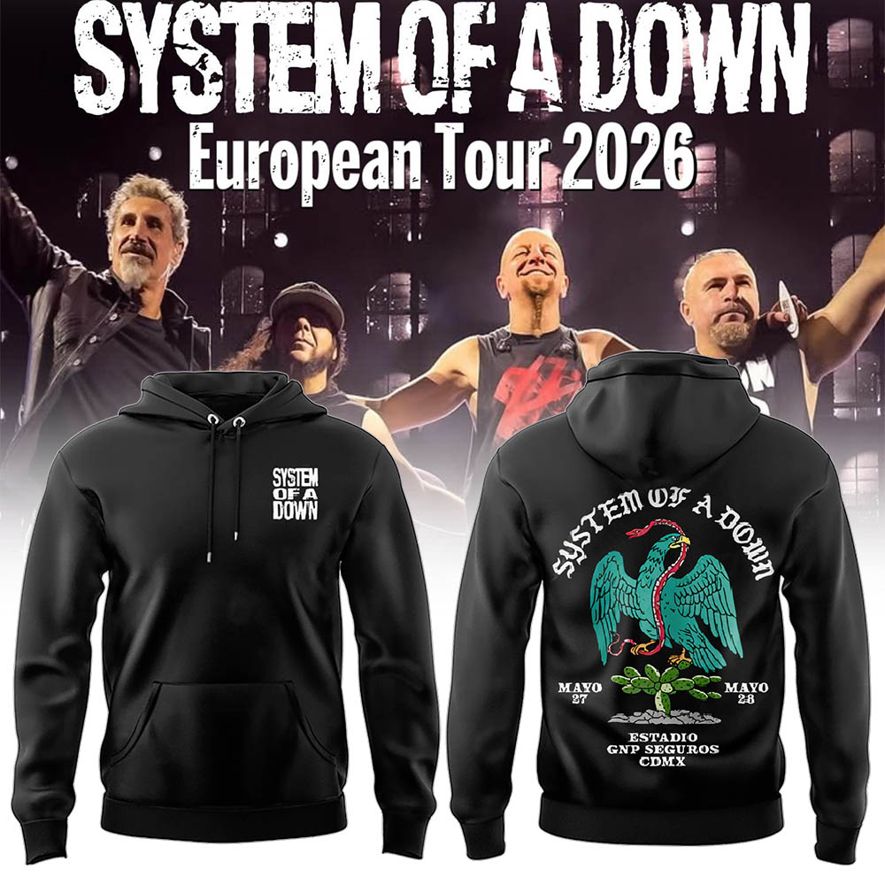 Limited Edition SOAD-MEX Tour 2026 Hoodie