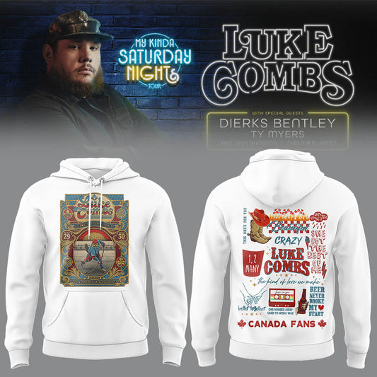 Limited Edition “My Kinda Saturday Night Tour” At Montréal Hoodie