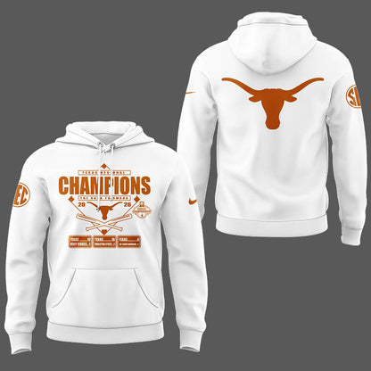 Limited Edition Texas Baseball AUSTIN REGIONAL CHAMPS 🏆 Hoodie