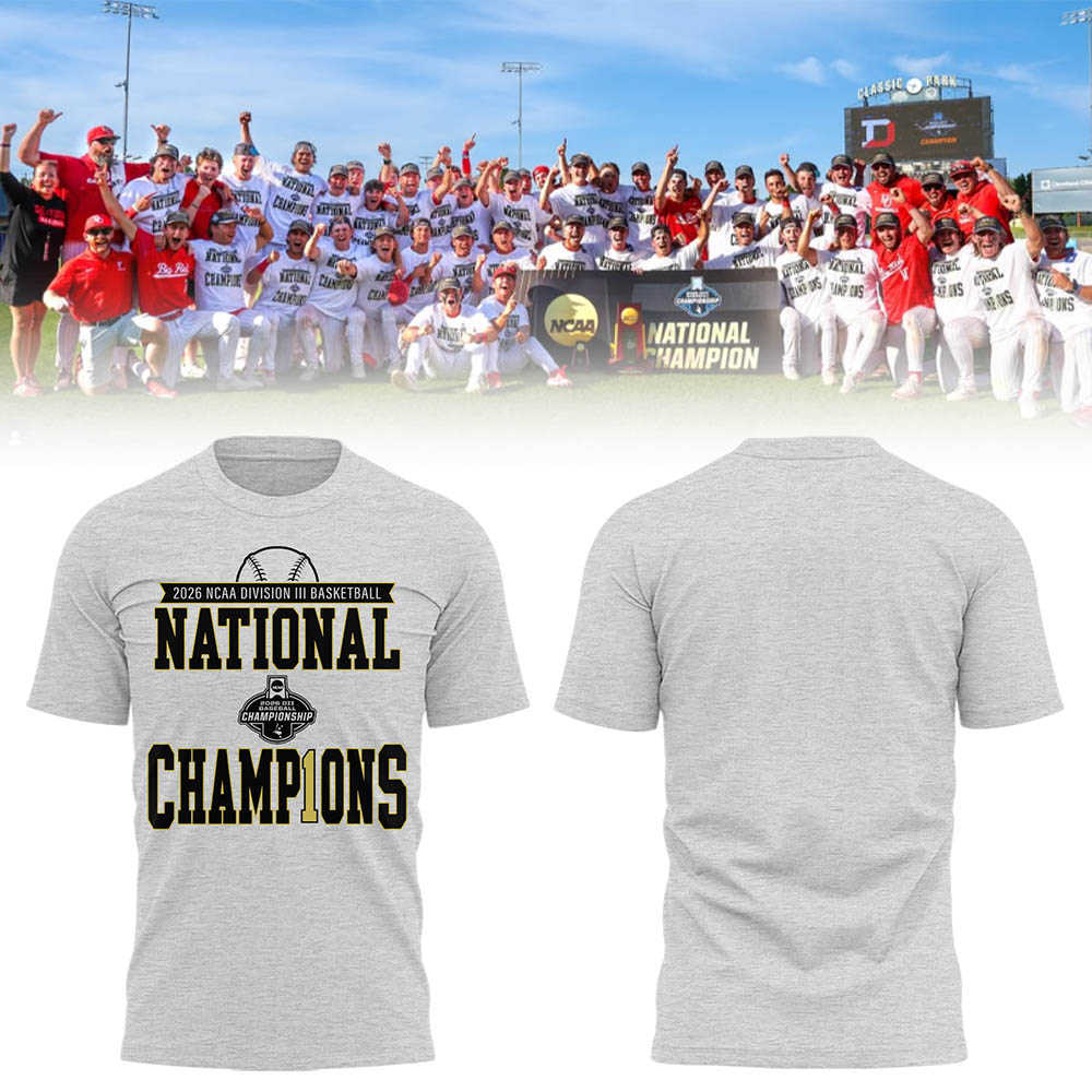 Big Red 2026 Division III Baseball National Champions ⚾🏆Shirt