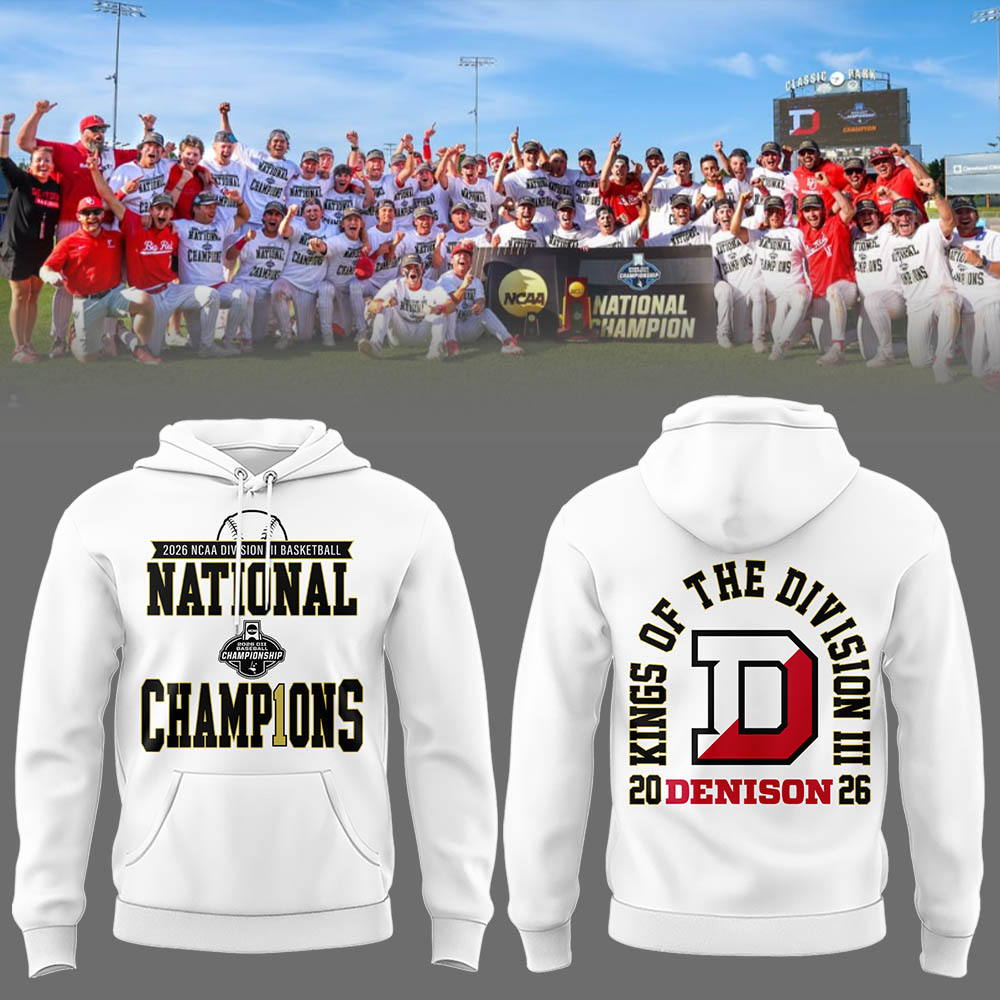 Big Red 2026 Division III Baseball National Champions ⚾🏆 Hoodie