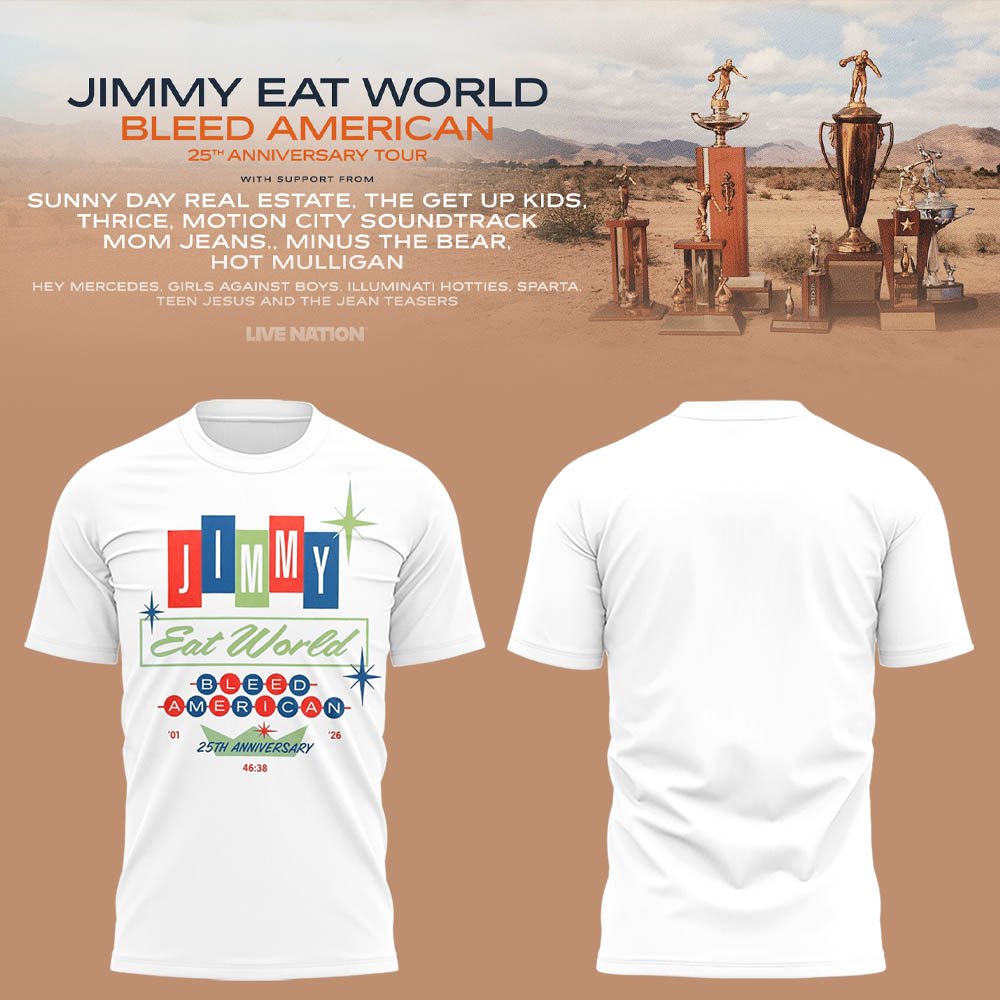JEW 🎤🎸”Bleed American Tour” Shirt