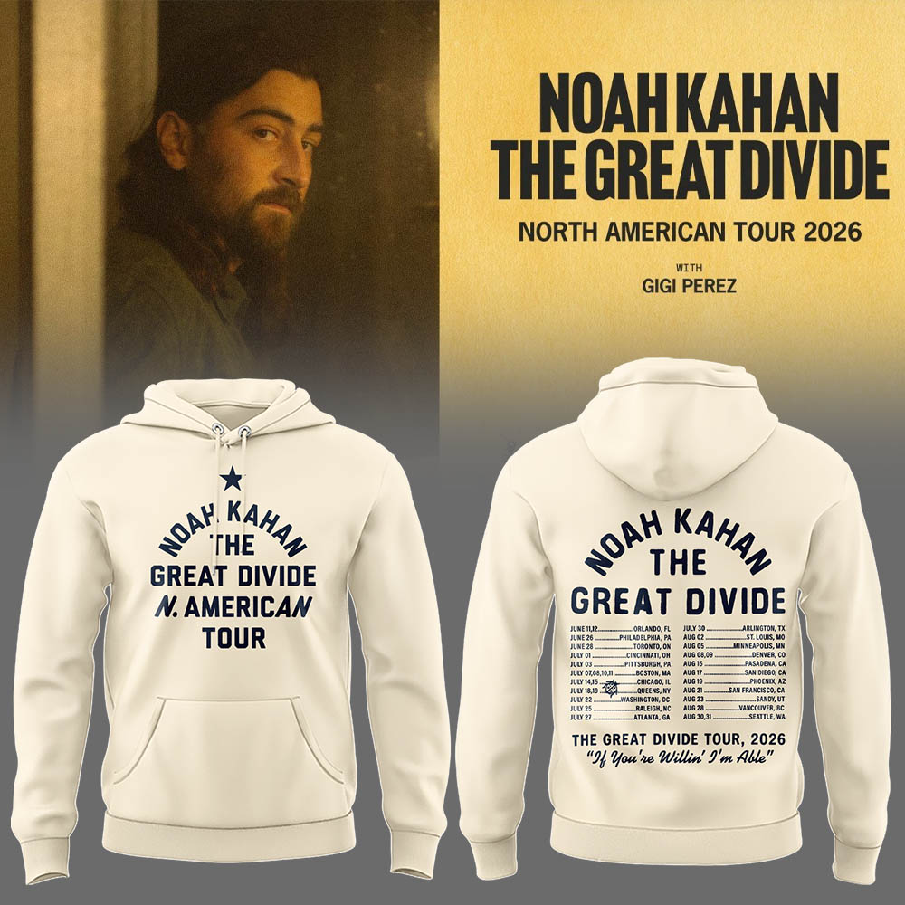 Limited Edition The Great Divide Tour 2026 Hoodie