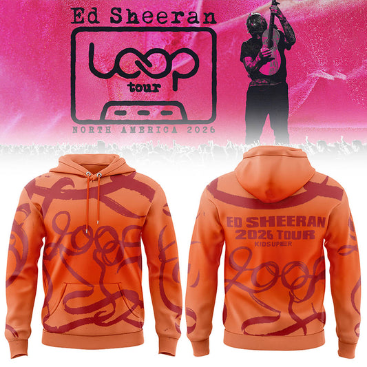 Ed “North American Loop Tour 2026” 🎸➕✖️➗Hoodie