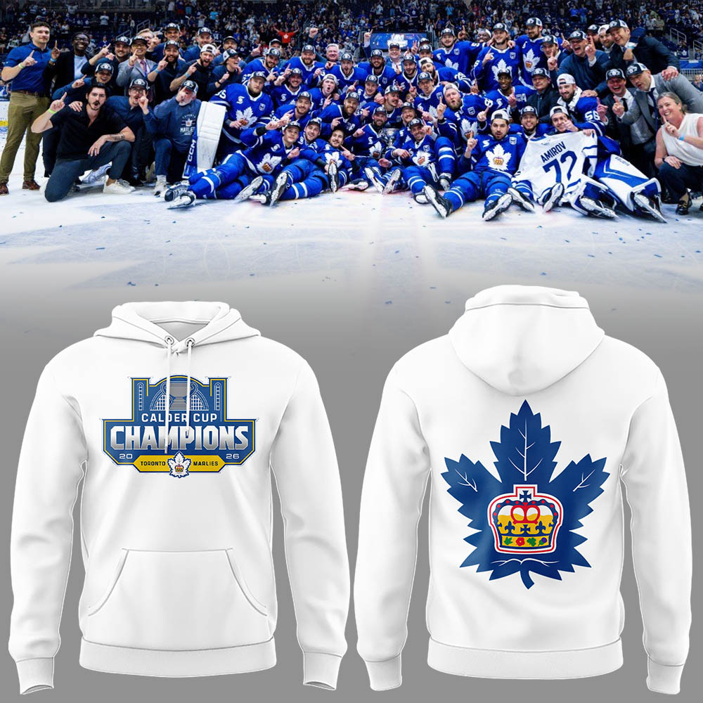 Toronto Marlies: 2026 Calder Cup Champions – Limited Edition Hoodie