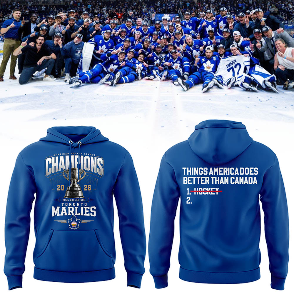Toronto Marlies: 2026 Calder Cup Champions – Limited Edition Hoodie