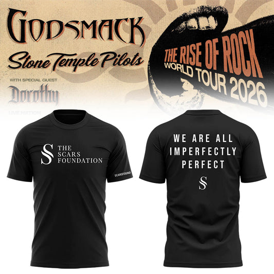 Limited Edition “The Rise Of Rock” Tour 2026 Tshirt