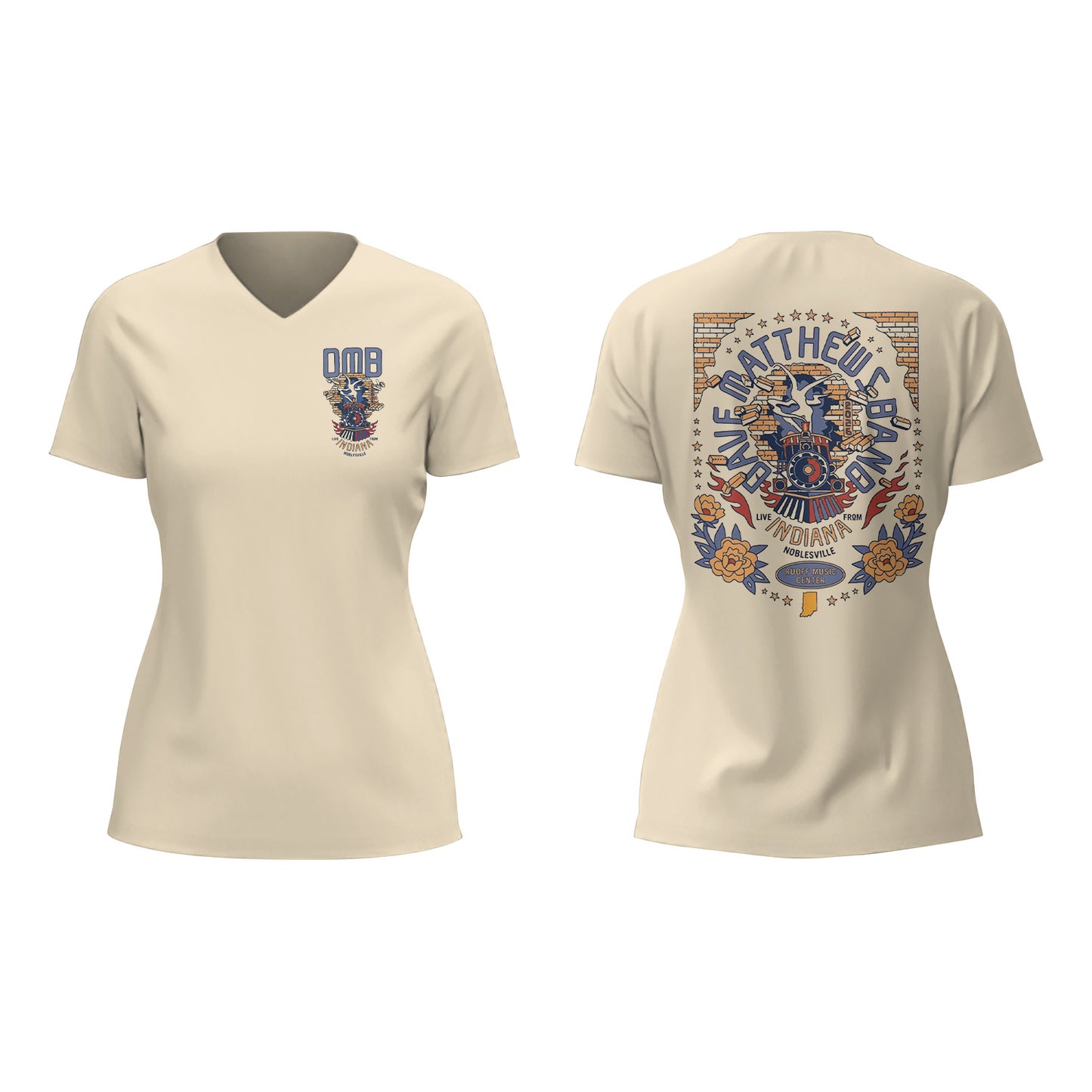 Limited Edition Summer Tour 2026 At Noblesville, IN V-neck Shirt