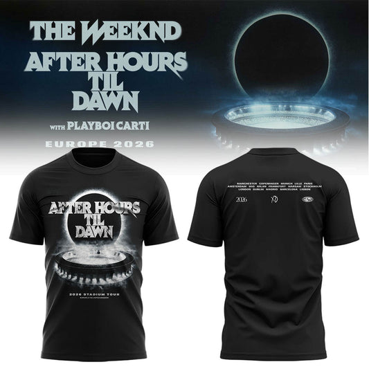 Limited Edition After Hours Til Dawn Tour Shirt