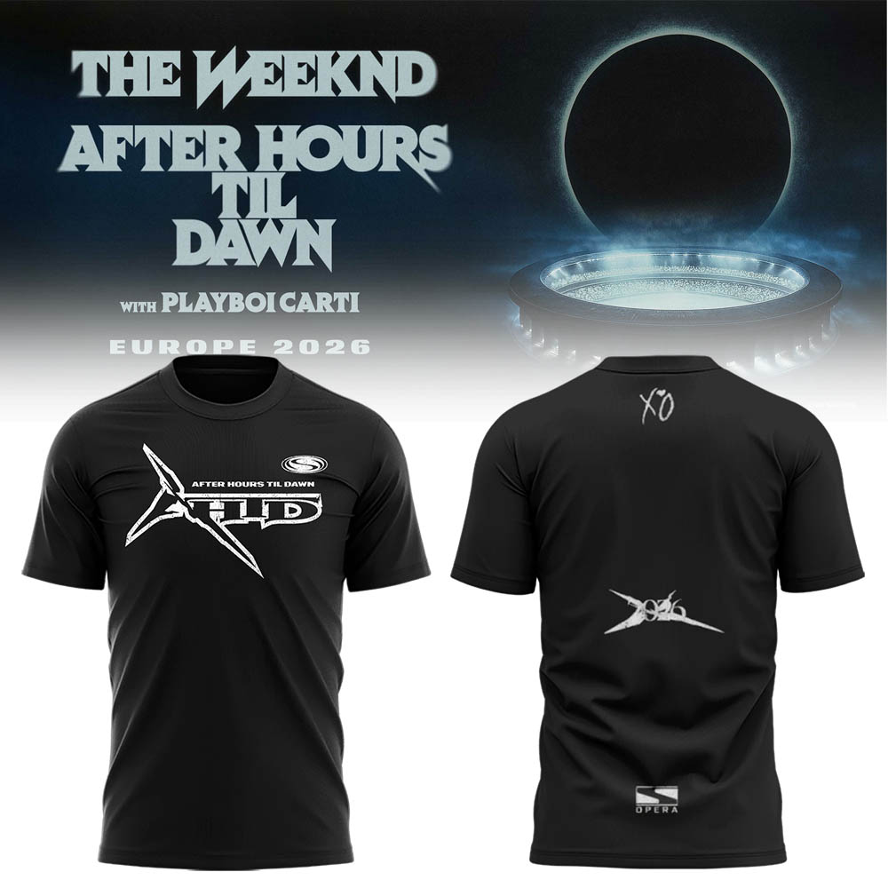 Limited Edition After Hours Til Dawn Tour Shirt