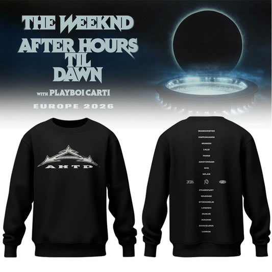 Limited Edition After Hours Til Dawn Tour Sweatshirt