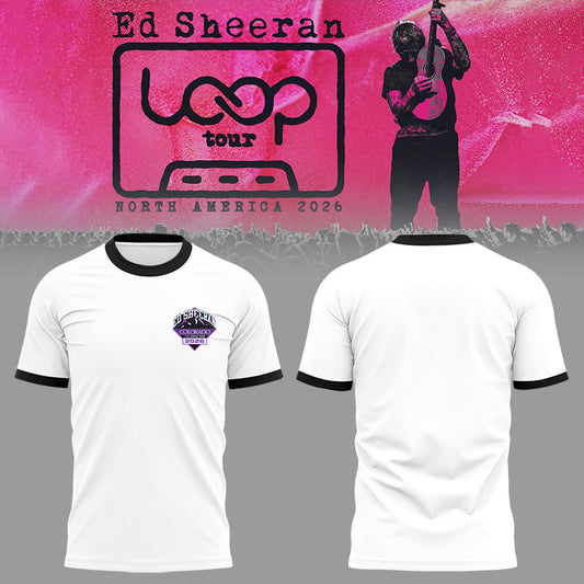 Ed “North American Loop Tour 2026” in Colorado🎸➕✖️➗ Shirt
