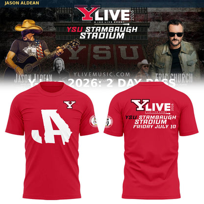 Limited Edition Y-Live Stambaugh Stadium Stadium Tshirt