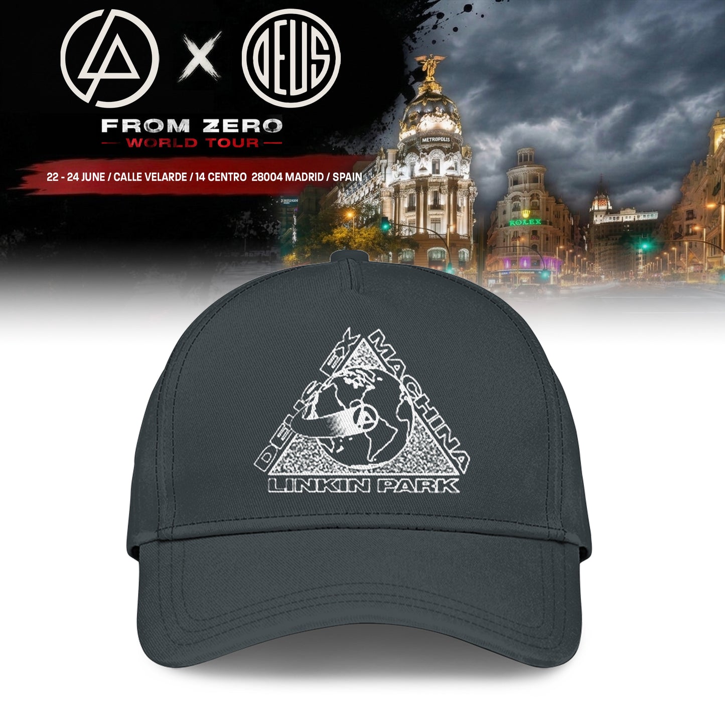 LINKIN PARK x DEUS EX MACHINA World Tour 2026 Limited Edition Sweatshirt