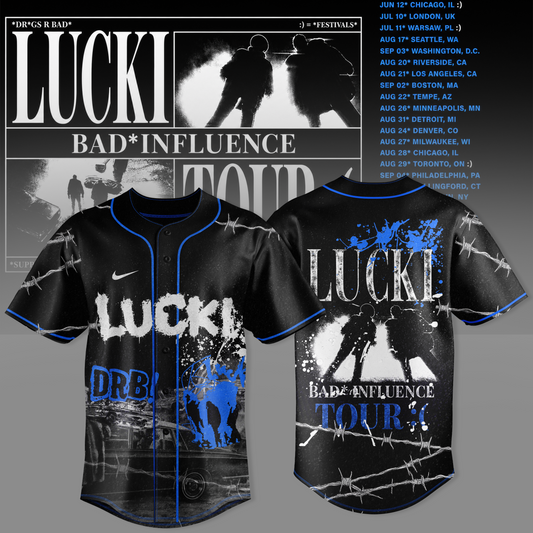 Deep Blue Barbed Tour Jersey