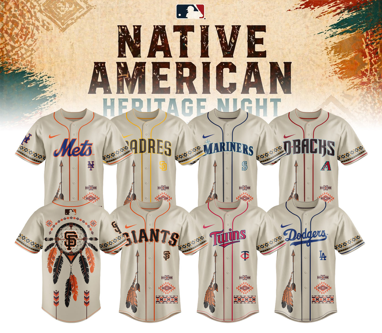 _ Native American Heritage Night x Baseball 2026 Edition Jersey