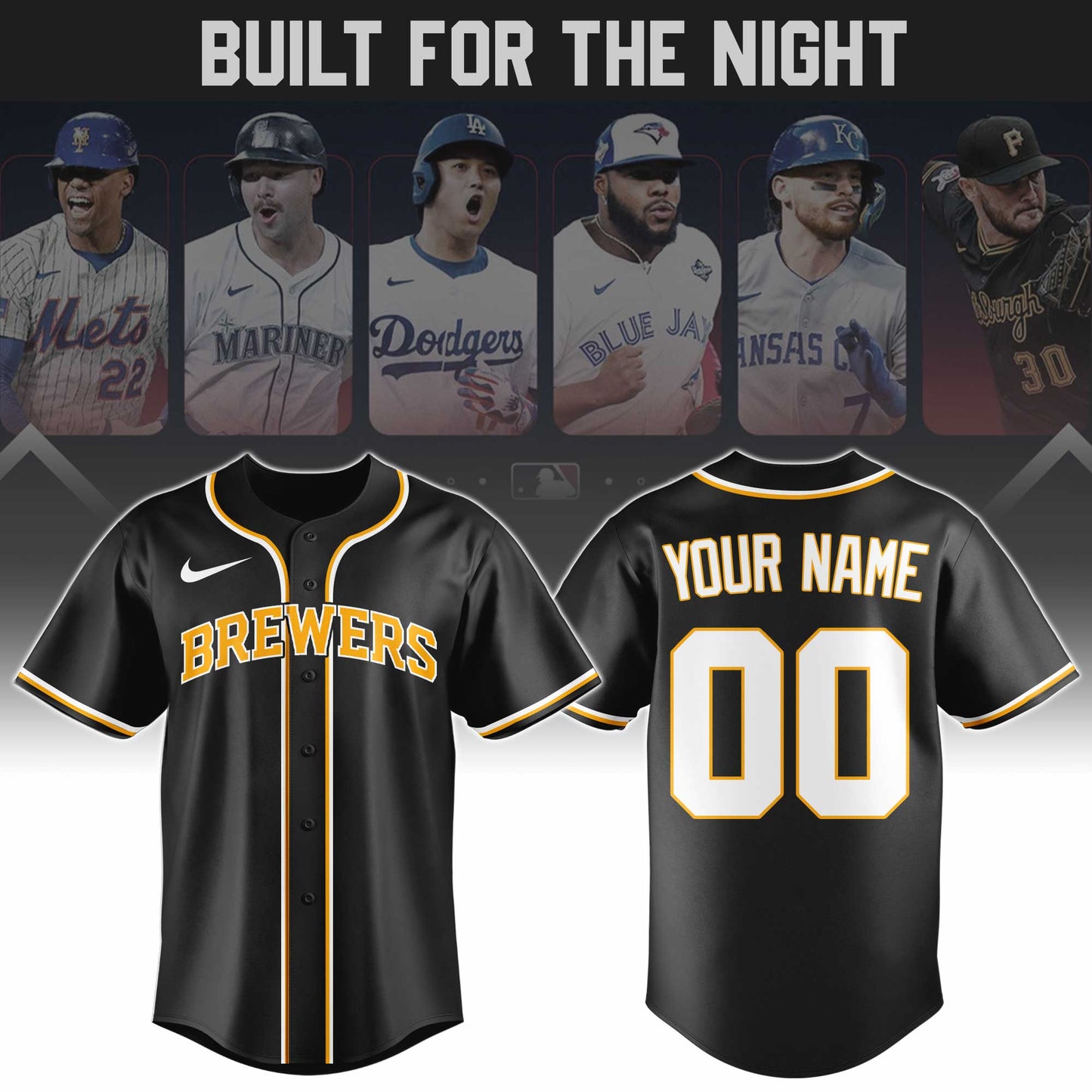 MIL Fashion Black Out Jersey