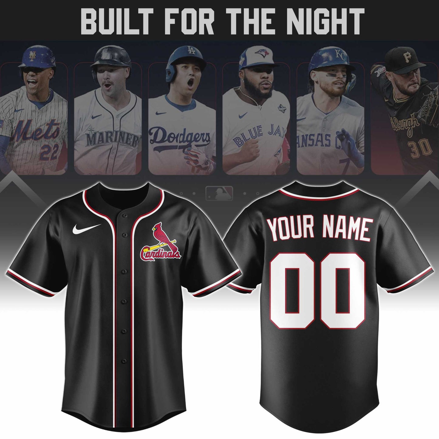 STL Fashion Black Out Jersey