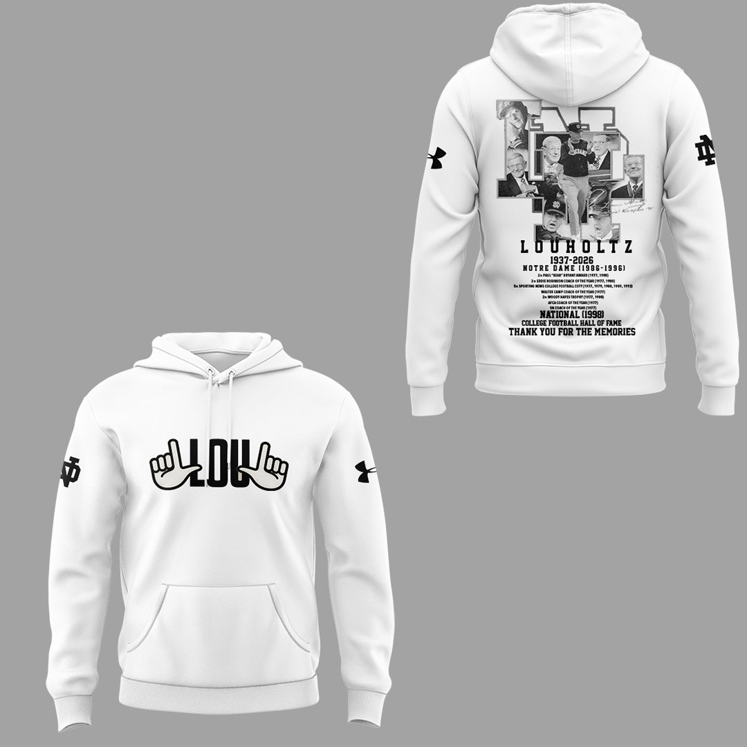 Limited Edition Remembering The Life And Legacy Of Lou Holtz Hoodie