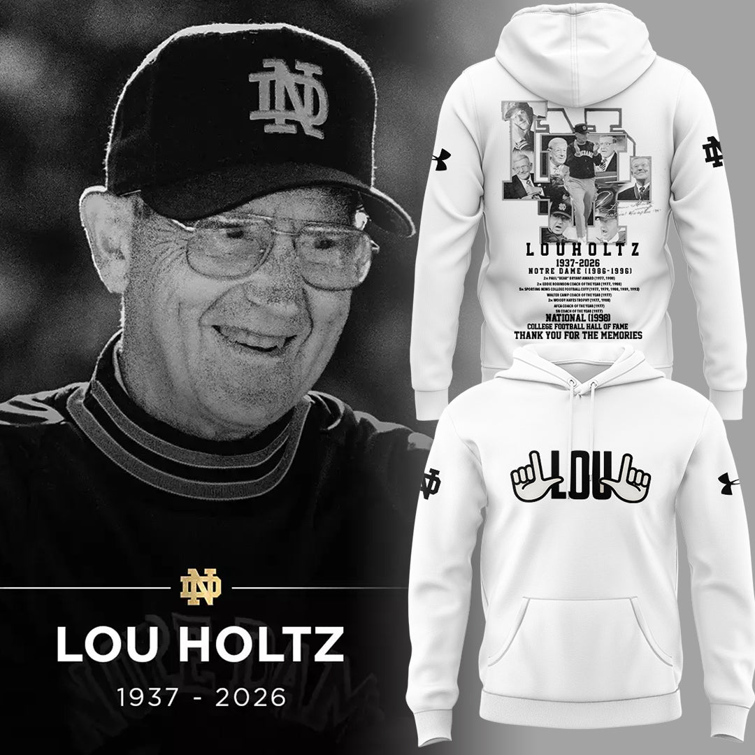 Limited Edition Remembering The Life And Legacy Of Lou Holtz Hoodie