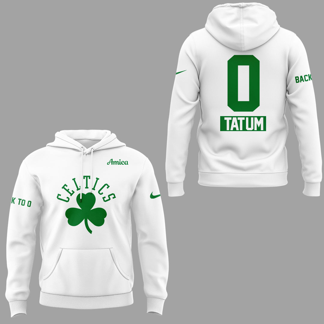 Limited Edition Jayson Tatum Back To 0 Hoodie
