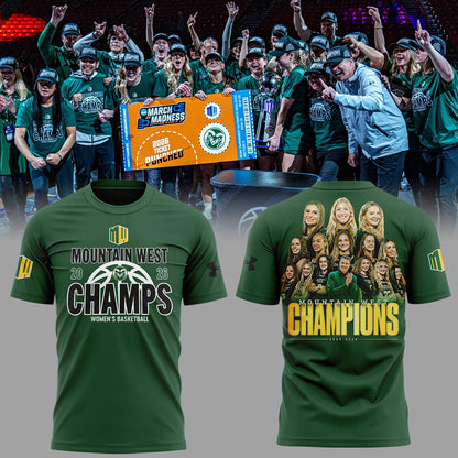 Limited Edition CSUWBasketball Champions Tshirt