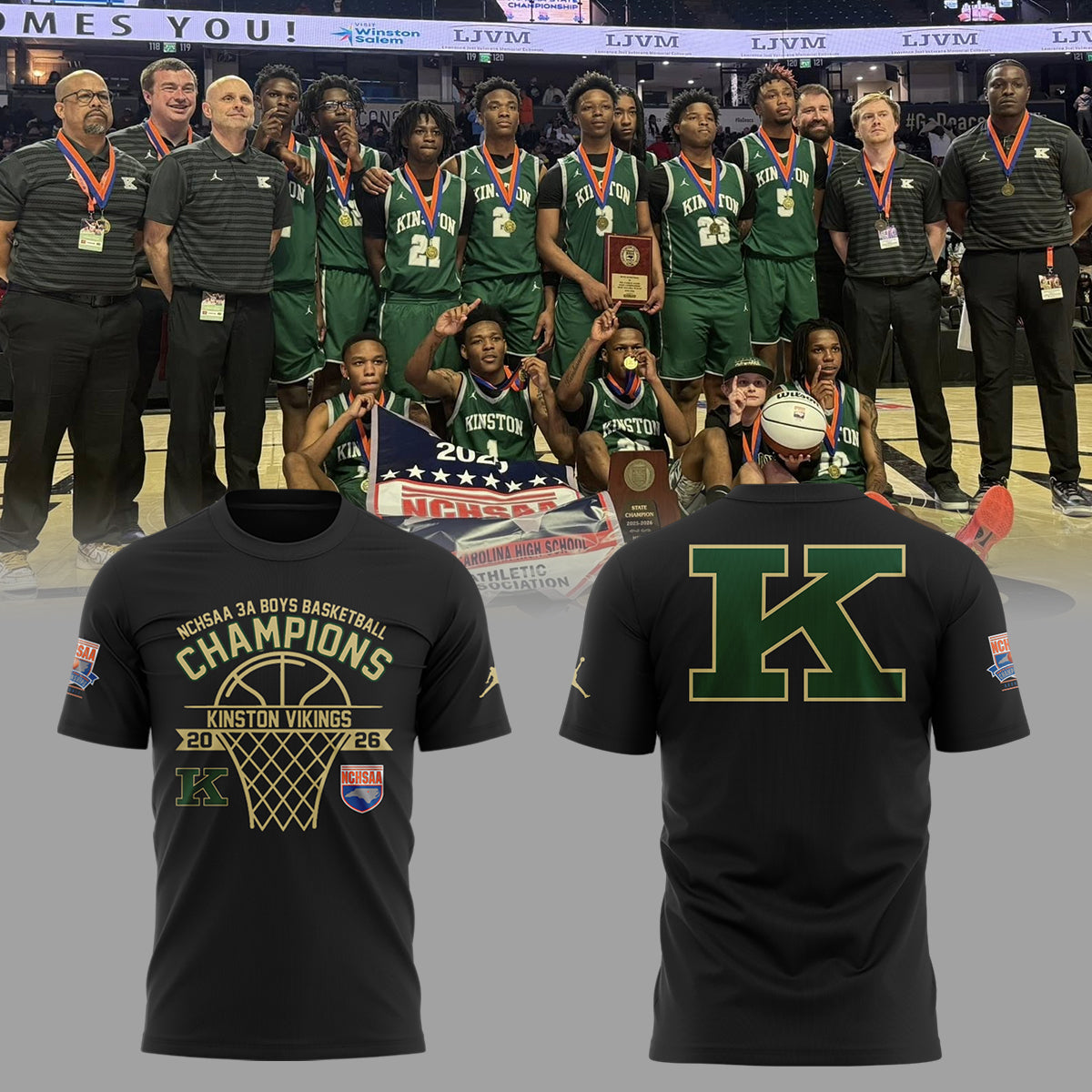 Limited Edition 3A Boys Basketball Champions 🏀🏆 Shirt