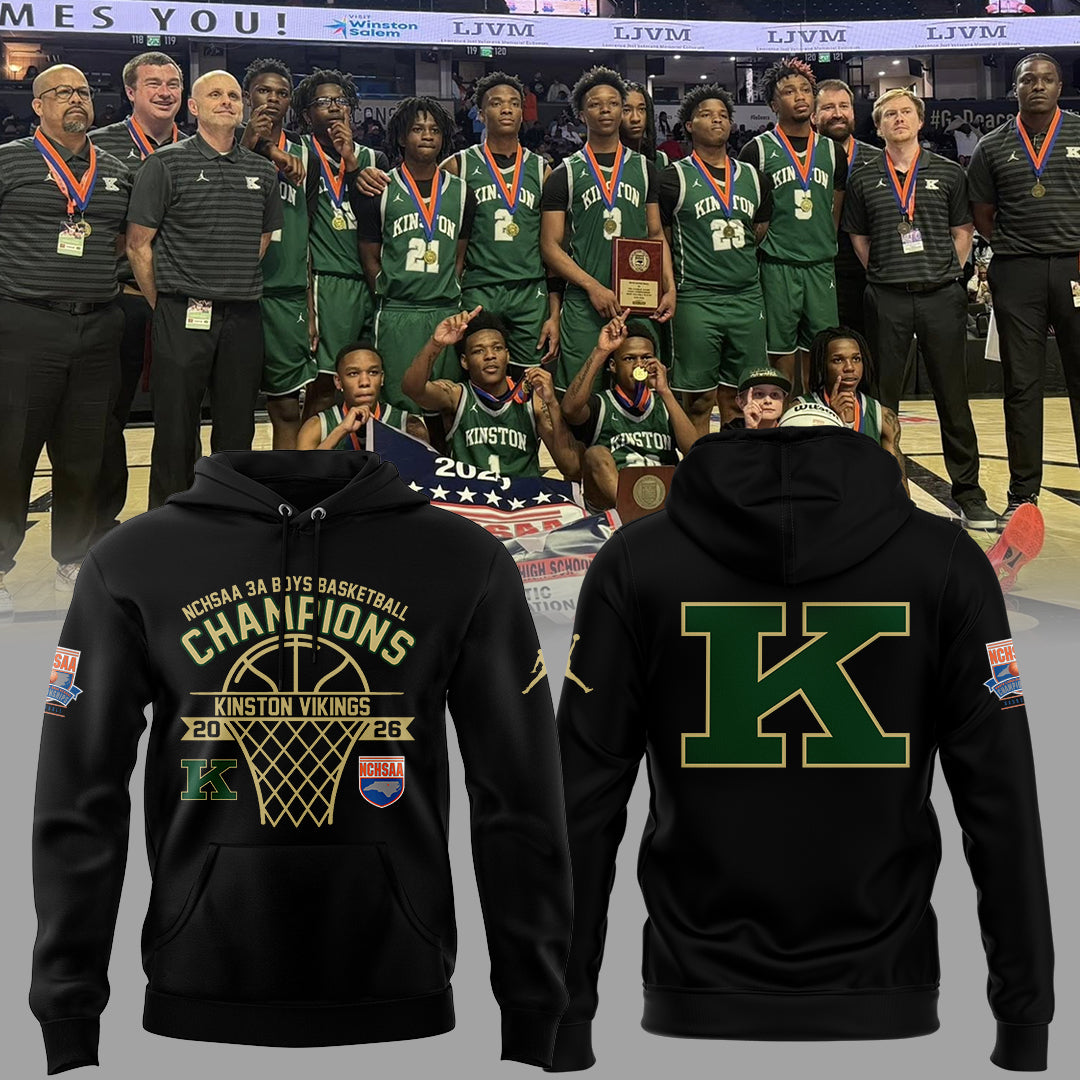 Limited Edition 3A Boys Basketball Champions 🏀🏆 Hoodie