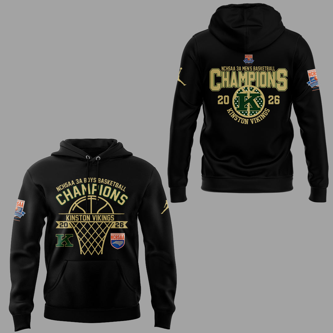 Limited Edition 3A Boys Basketball Champions 🏀🏆 Hoodie