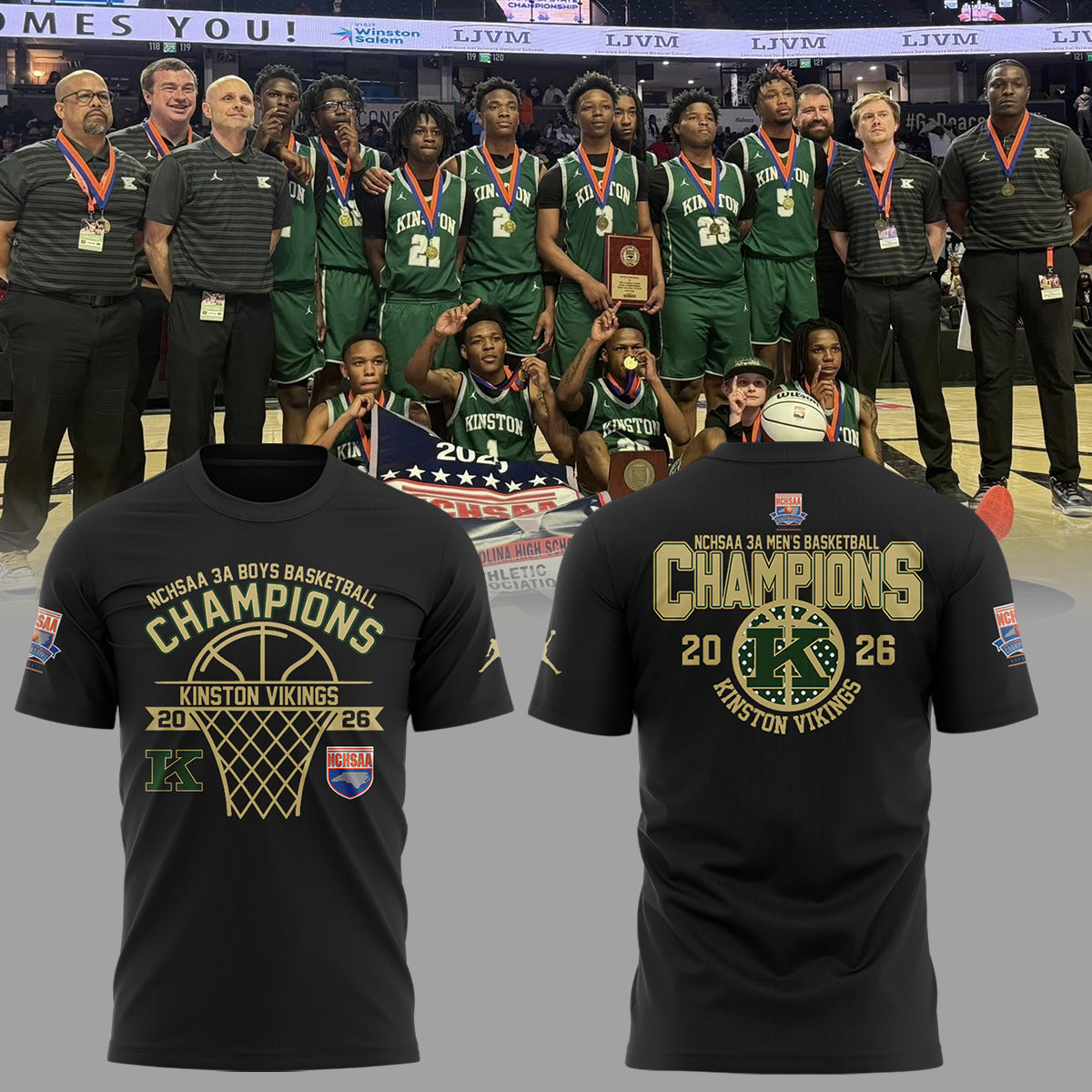 Limited Edition 3A Boys Basketball Champions 🏀🏆 Shirt