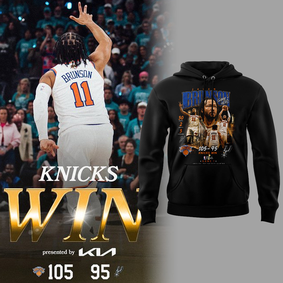 Limited Edition Jalen Brunson Pro Game 1 Finals Hoodie