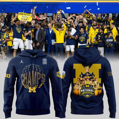 Basketball x Michigan Champions 2026 Limited Edition Hoodie
