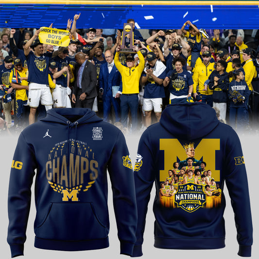 Basketball x Michigan Champions 2026 Limited Edition Hoodie