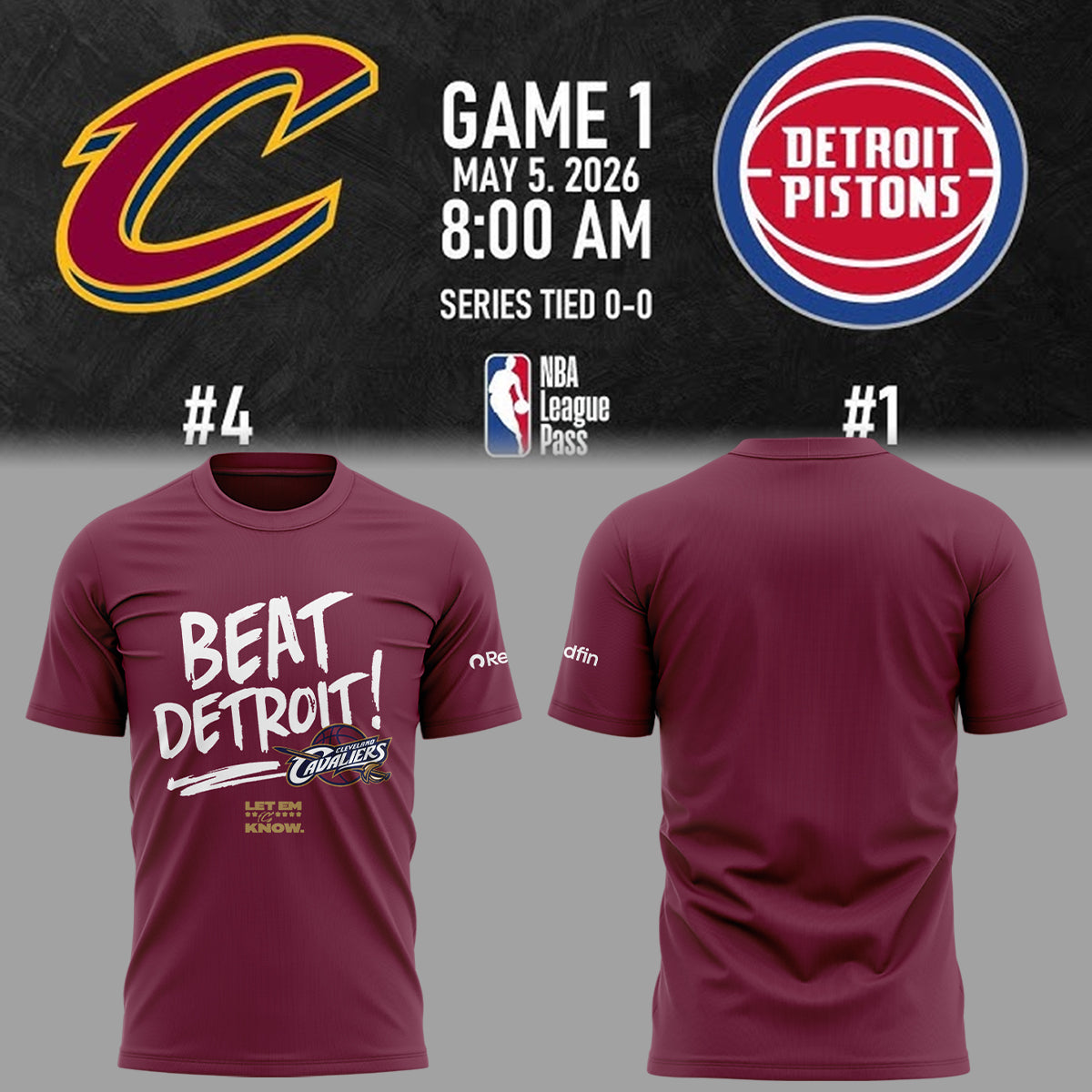Limited Edition Playoffs 2026 Beat Detroit Shirt