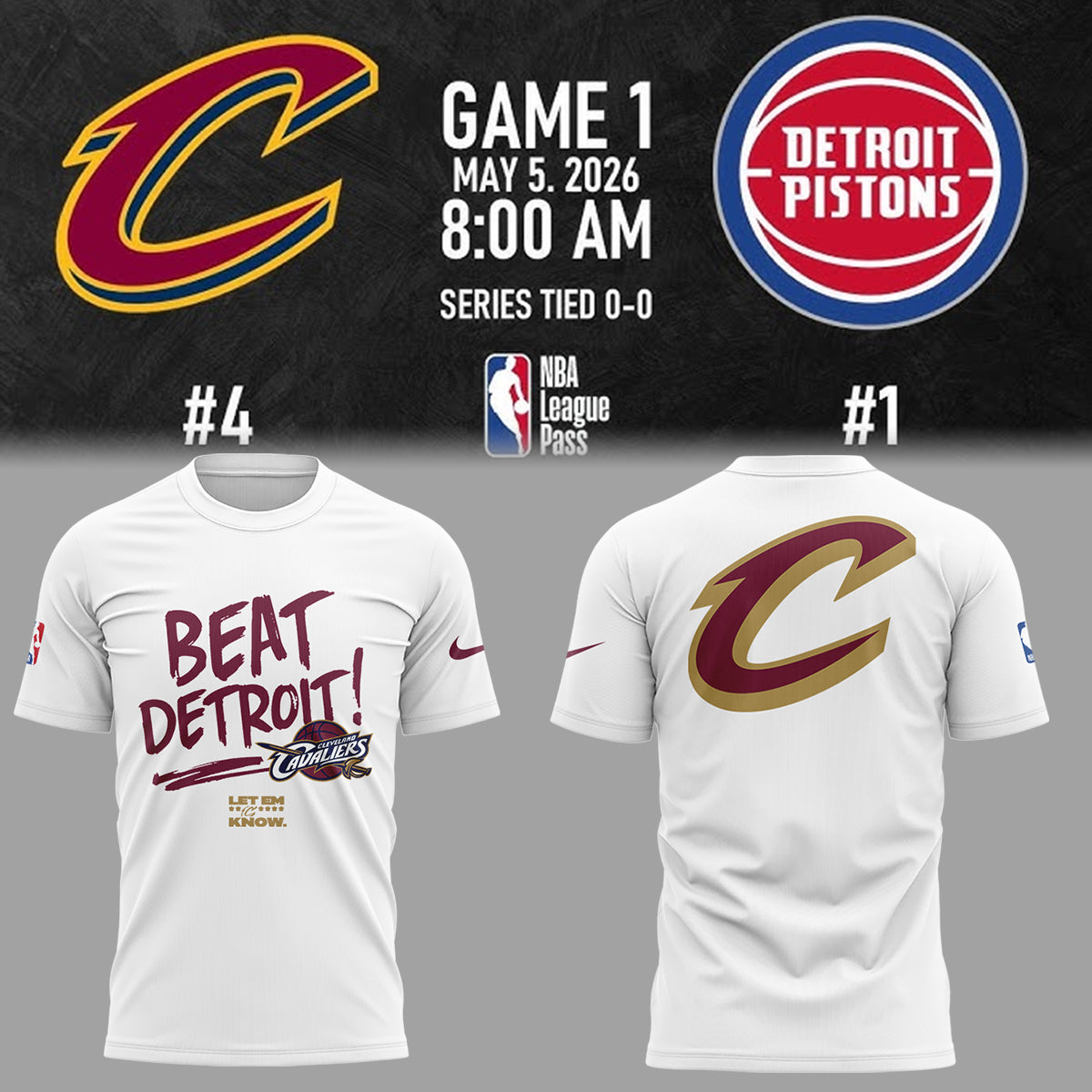 Limited Edition Playoffs 2026 Beat Detroit Shirt